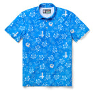 Reyn Spooner NFL® DETROIT LIONS THROWBACK PERFORMANCE POLO in BLUE