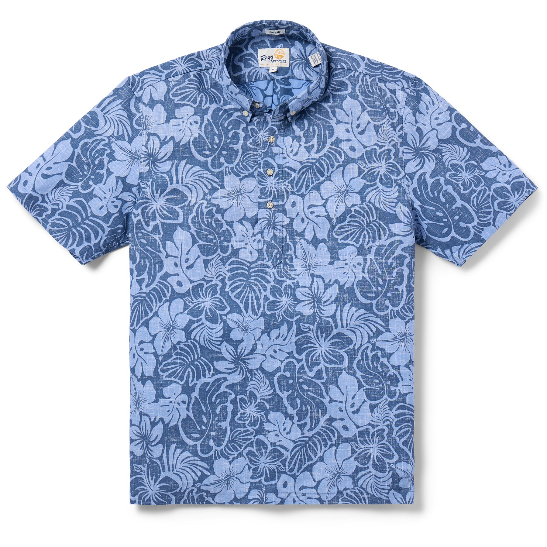 Reyn Spooner PUAMANA PULLOVER in BLUE HORIZON