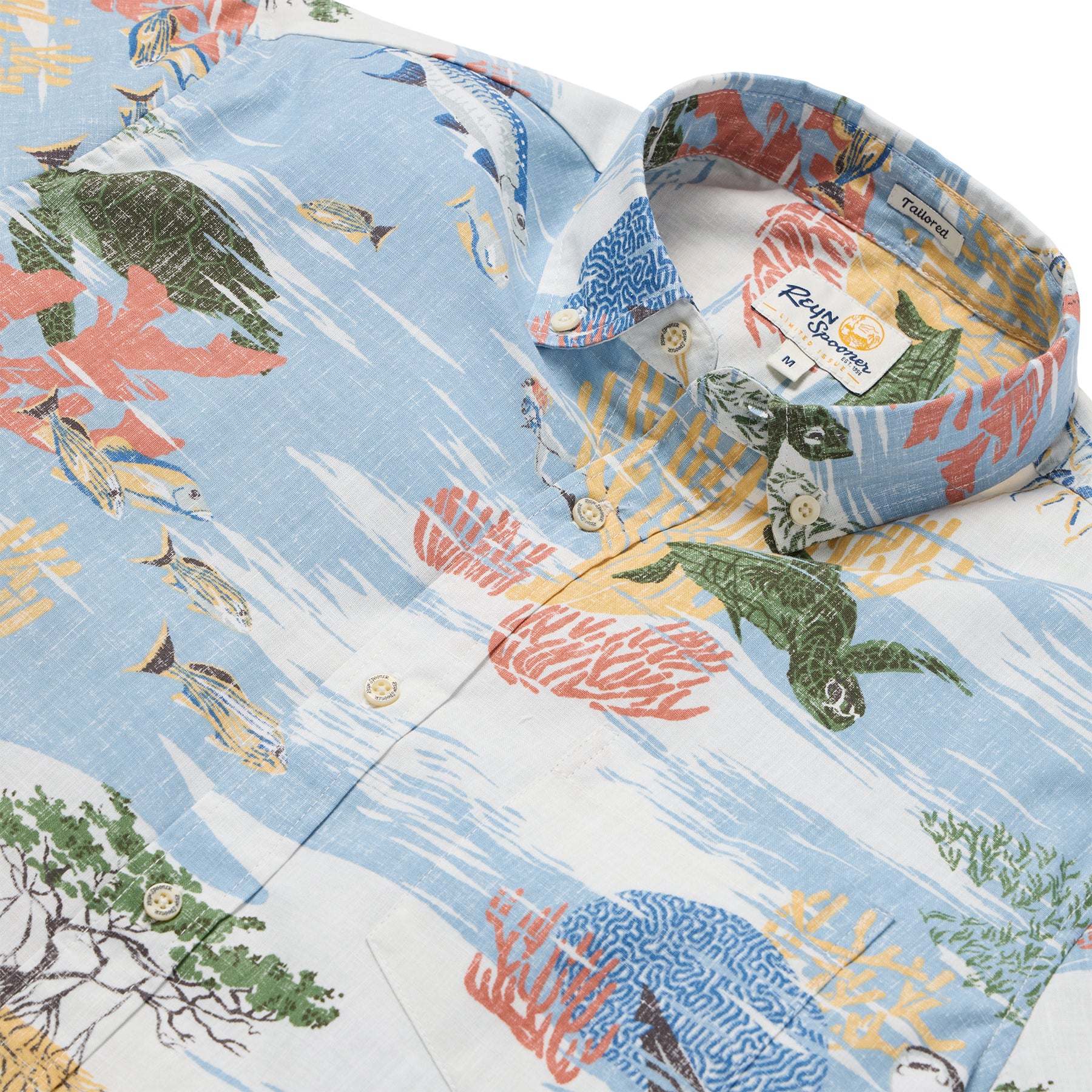 Reyn Spooner FLORIDA KEYS TAILORED in DUSTY BLUE