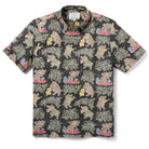 Reyn Spooner PUA'A BUTTON FRONT in BLACK
