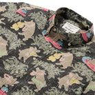 Reyn Spooner PUA'A BUTTON FRONT in BLACK