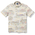 Reyn Spooner WAIKIKI NOSTALGIA BUTTON FRONT in SUNSET