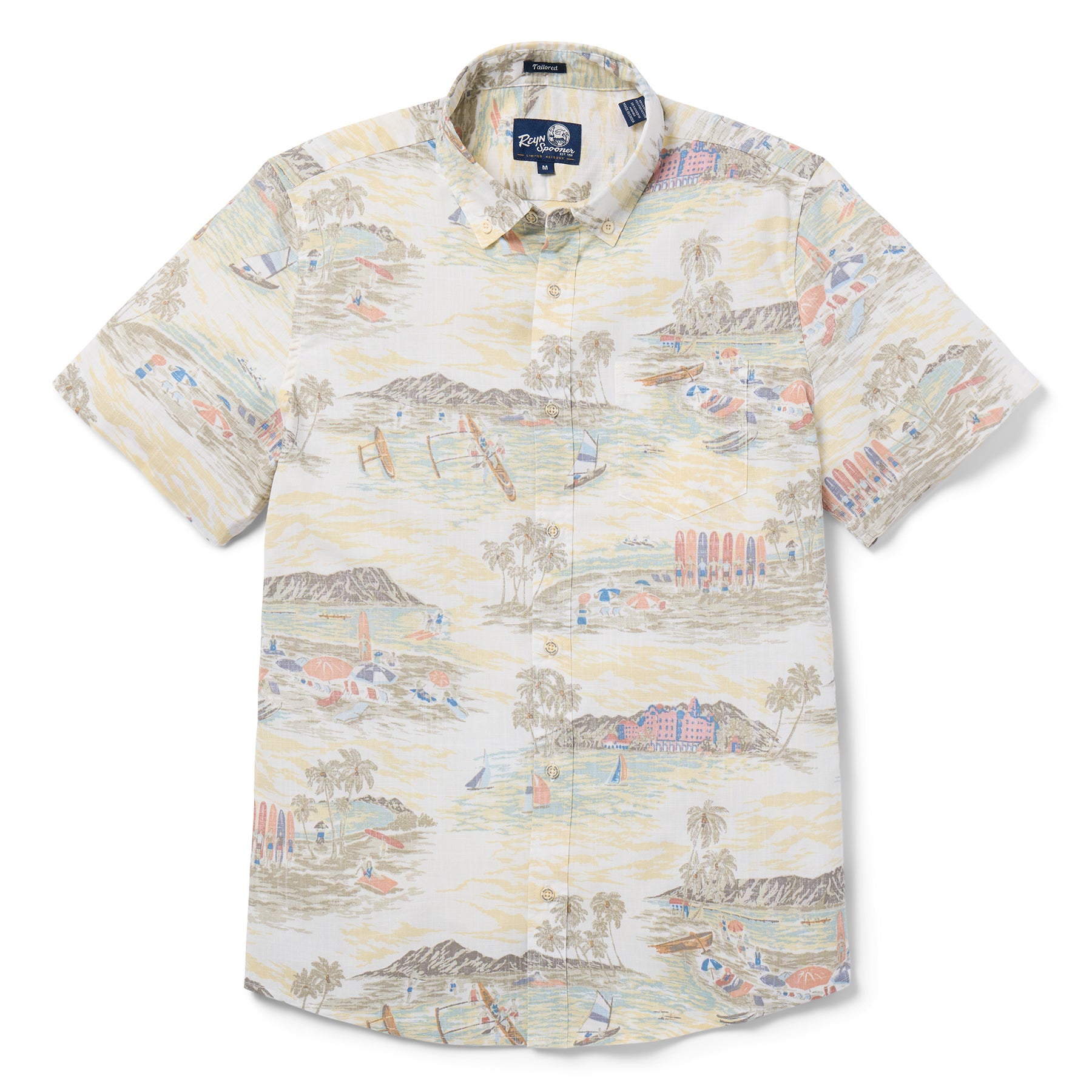 Reyn Spooner WAIKIKI NOSTALGIA TAILORED in SUNSET