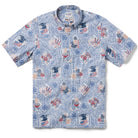 Reyn Spooner SUMMER COMMEMORATIVE 2025 BUTTON FRONT in PATRIOT BLUE