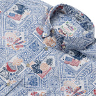 Reyn Spooner SUMMER COMMEMORATIVE 2025 BUTTON FRONT in PATRIOT BLUE