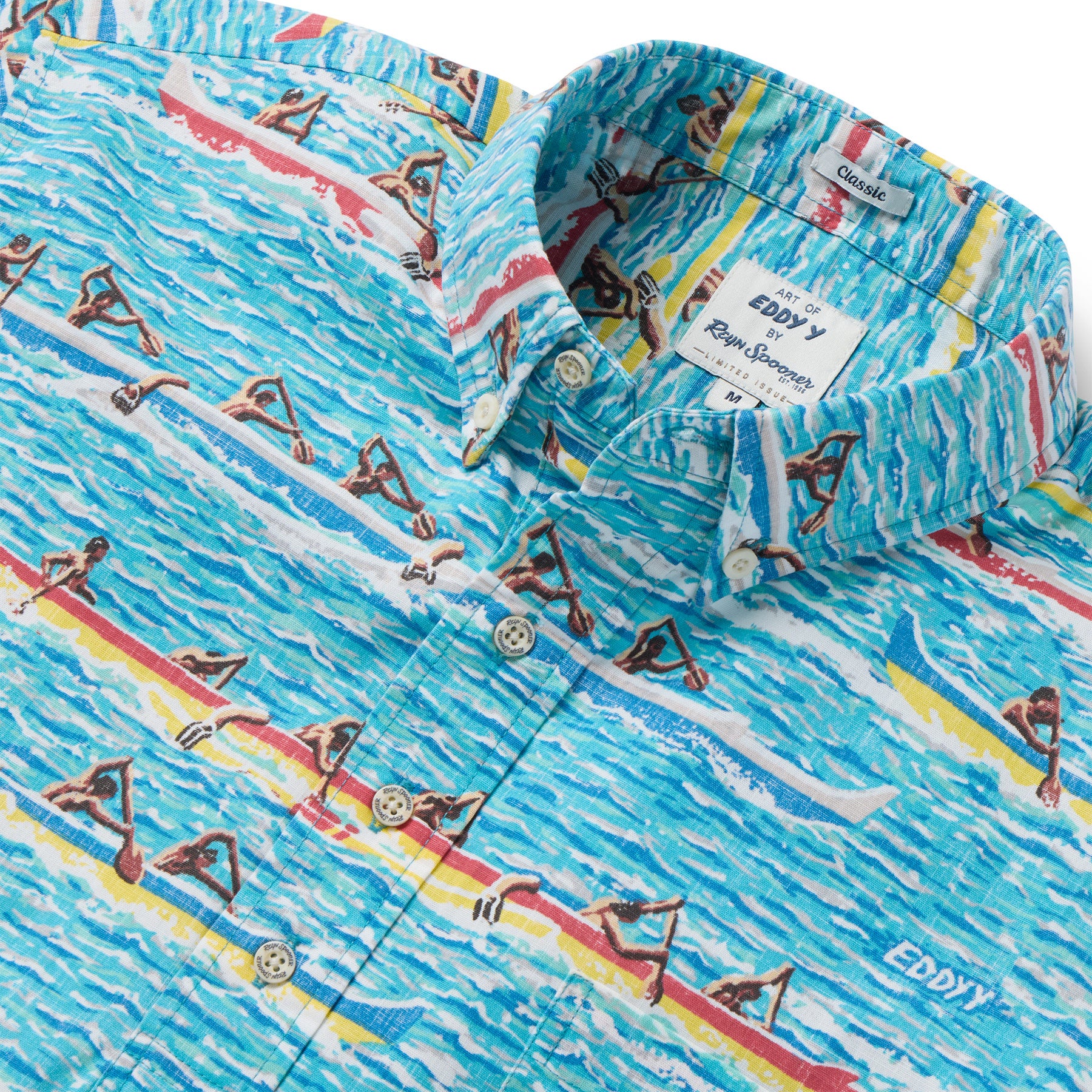 Reyn Spooner CANOE RACING PULLOVER in BLUE
