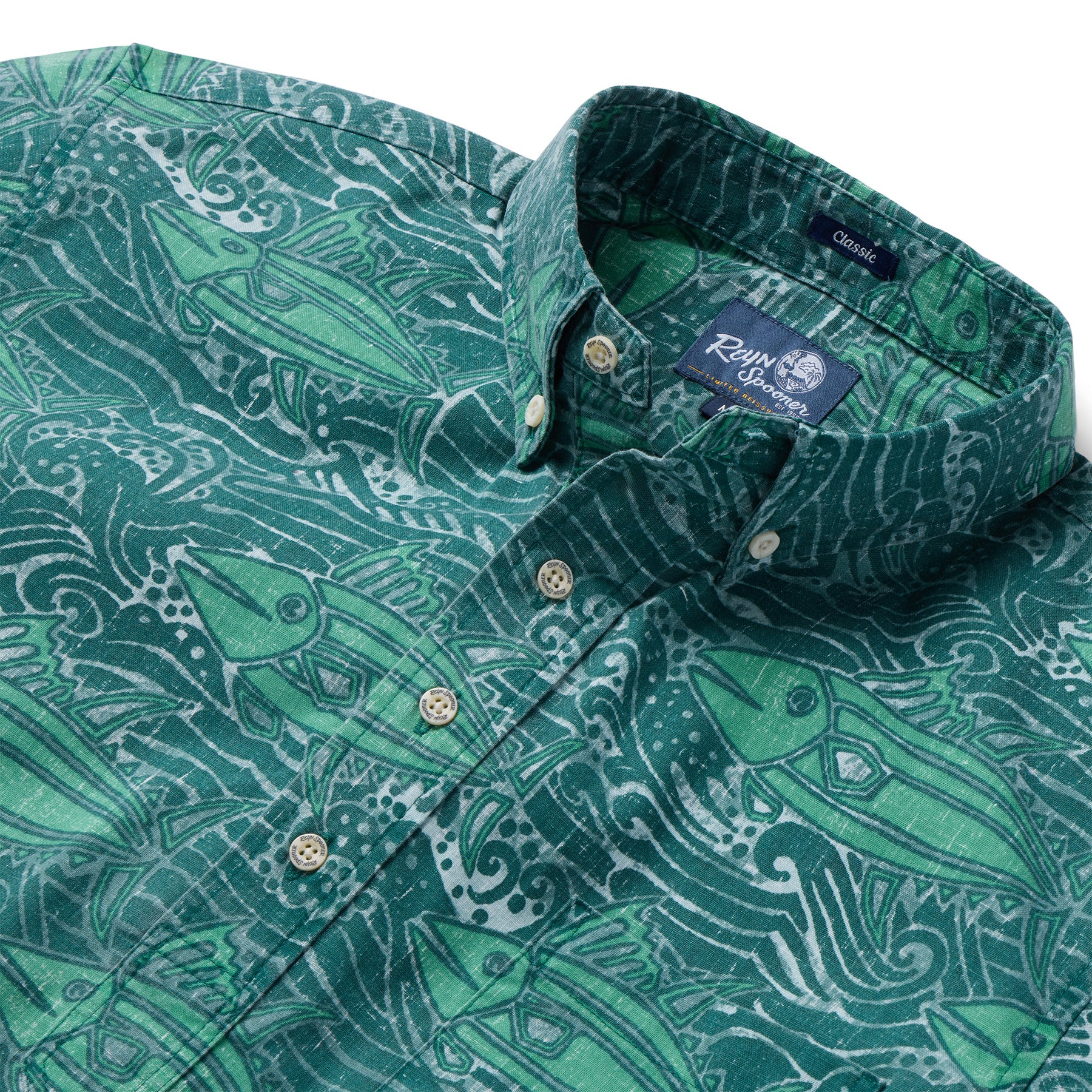 Reyn Spooner AHI NALU PULLOVER in JASPER