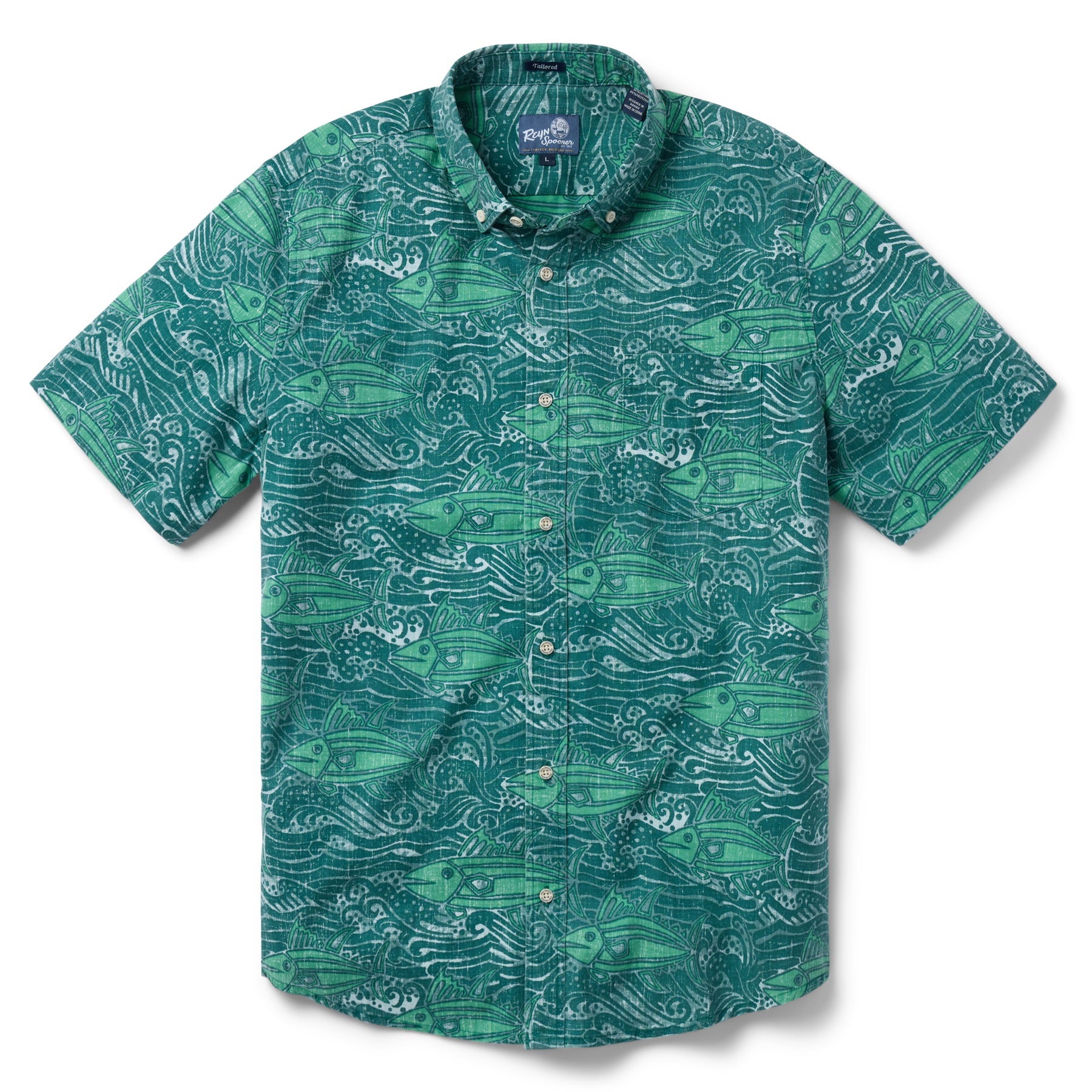 Reyn Spooner AHI NALU TAILORED in JASPER