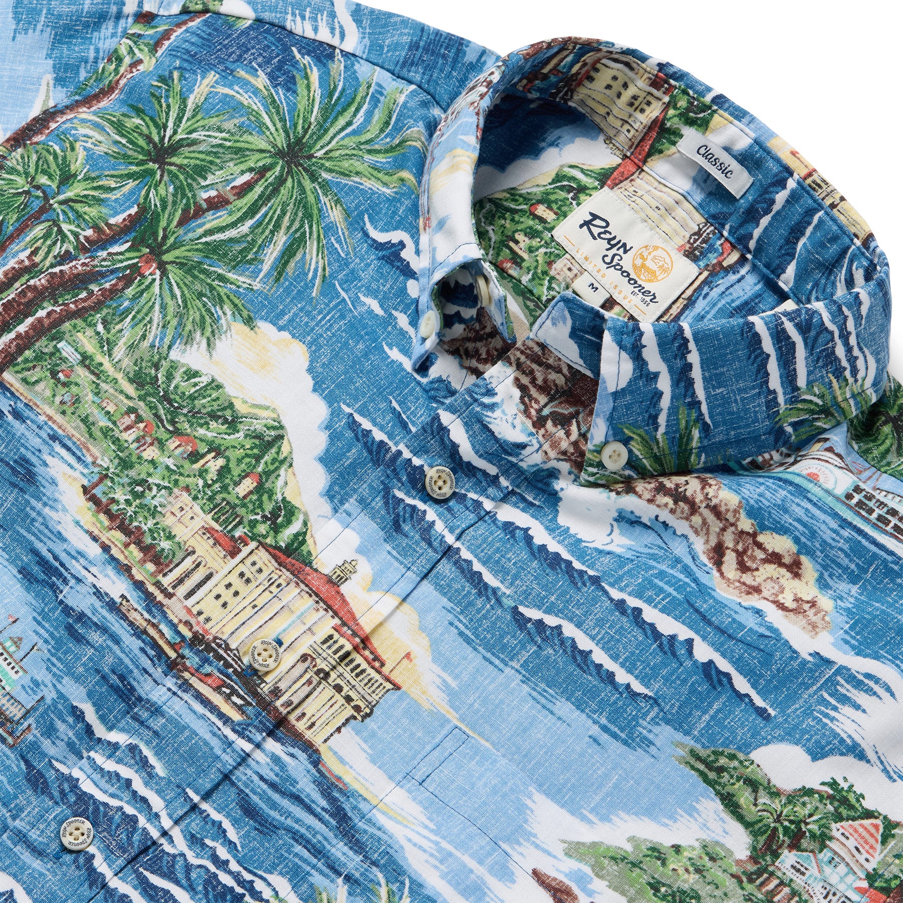 Reyn Spooner CATALINA DREAMIN' BUTTON FRONT in DUSK BLUE