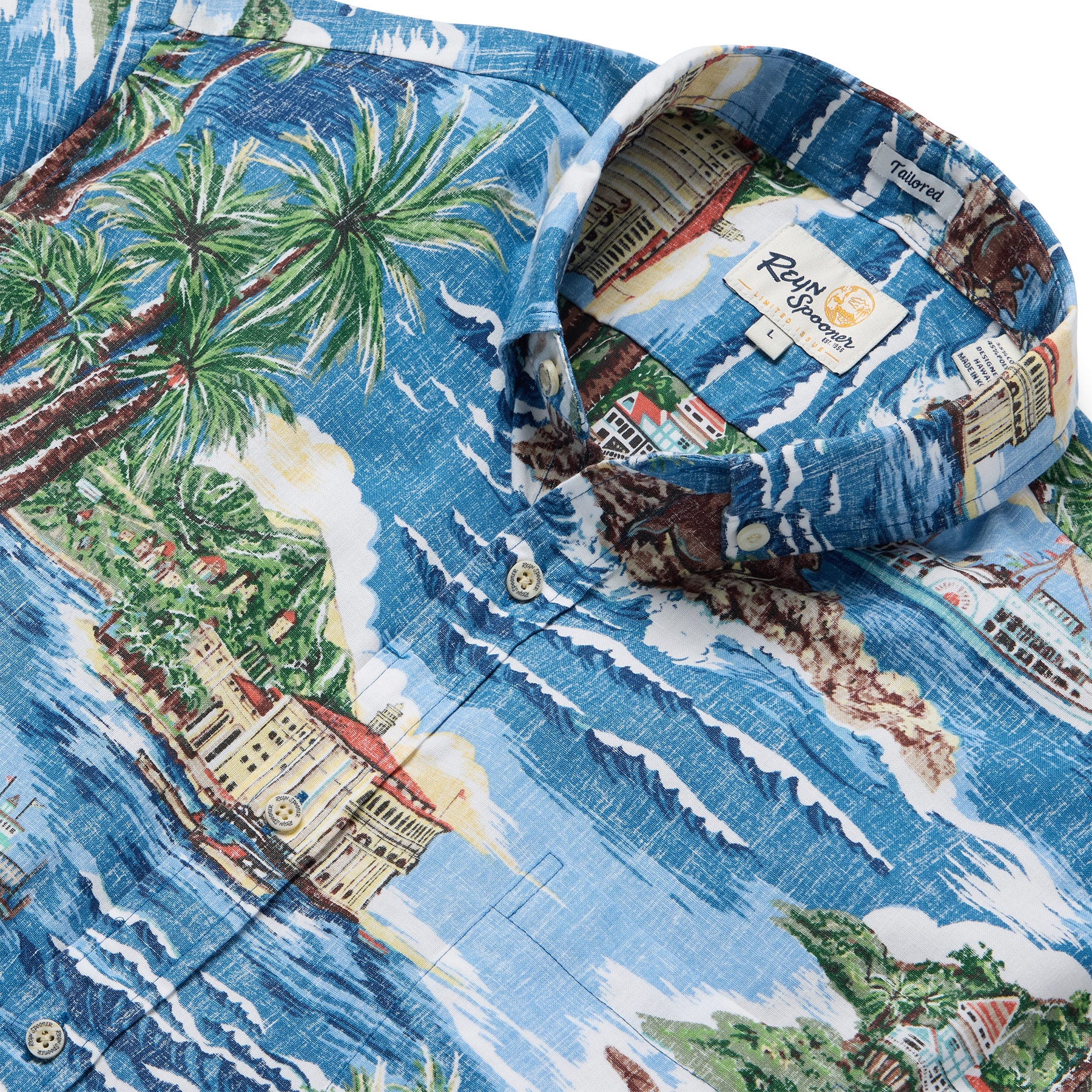 Reyn Spooner CATALINA DREAMIN' TAILORED in DUSK BLUE