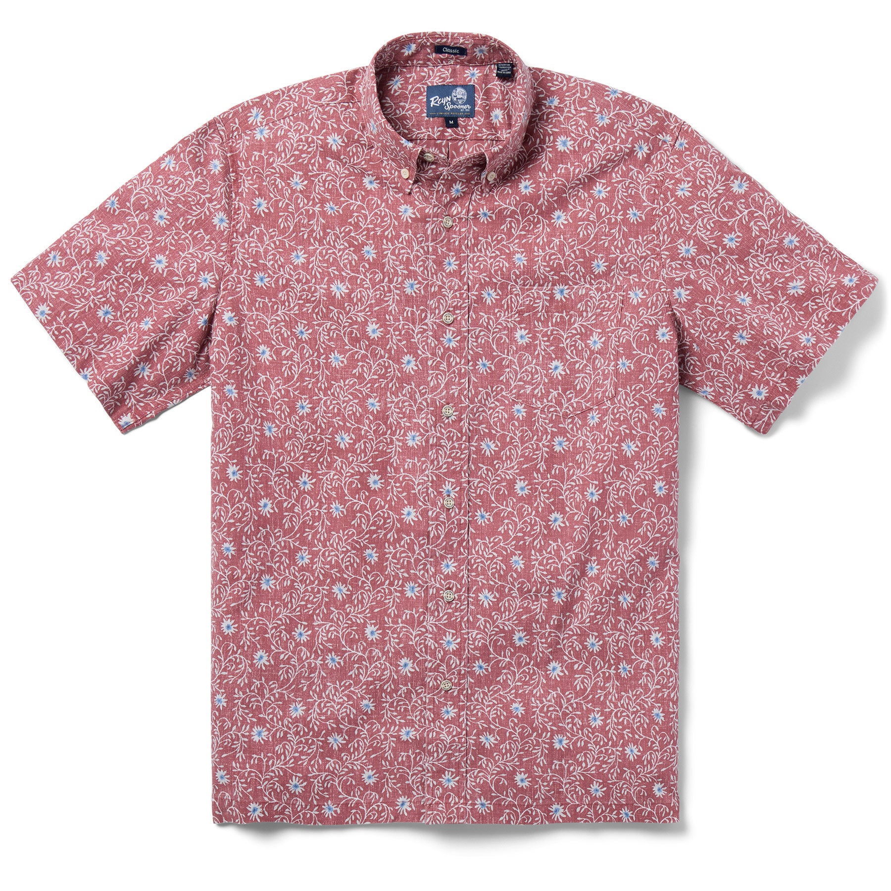 Reyn Spooner COUNTRY DAISY BUTTON FRONT in FADED GINGER