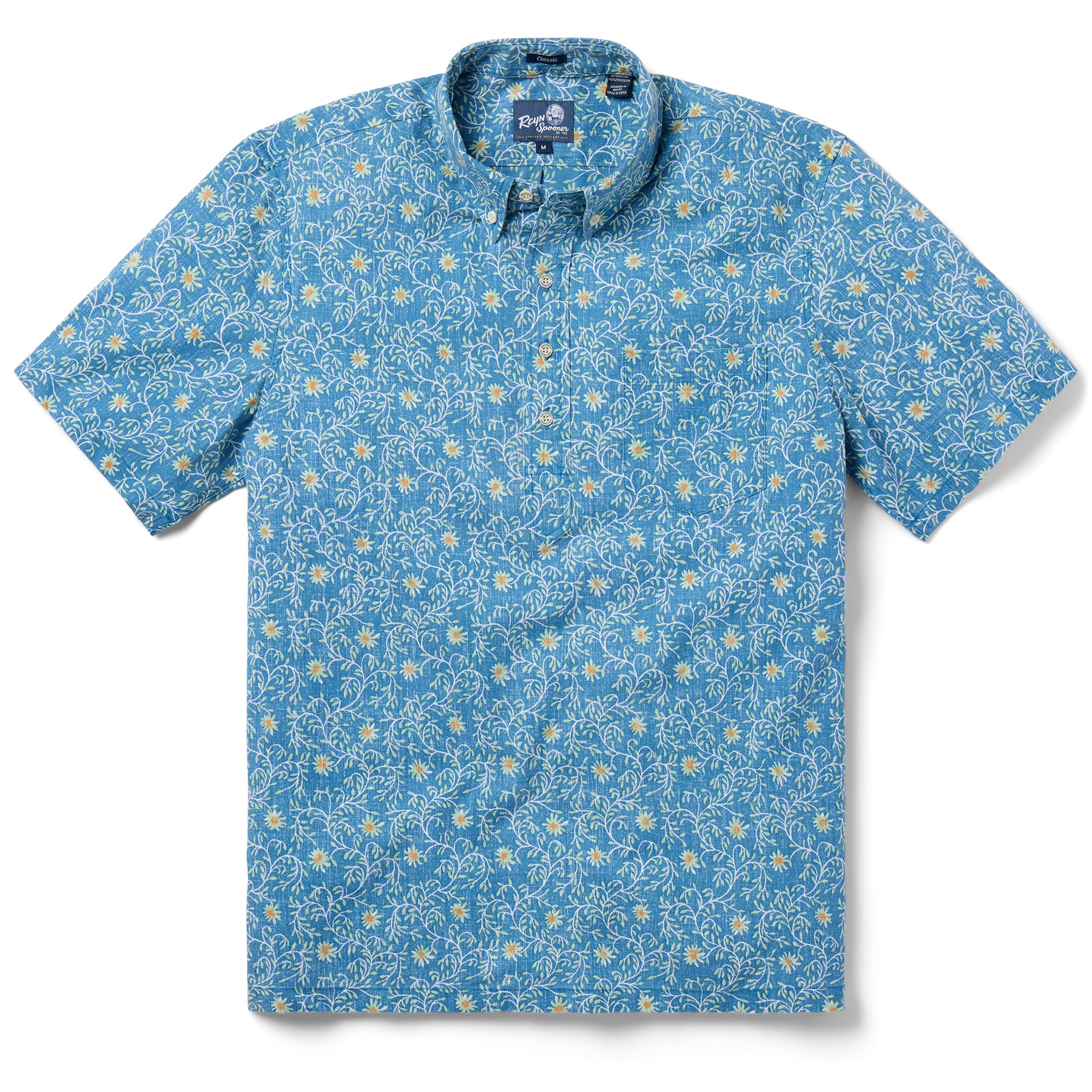 Reyn Spooner COUNTRY DAISY PULLOVER in BLUE