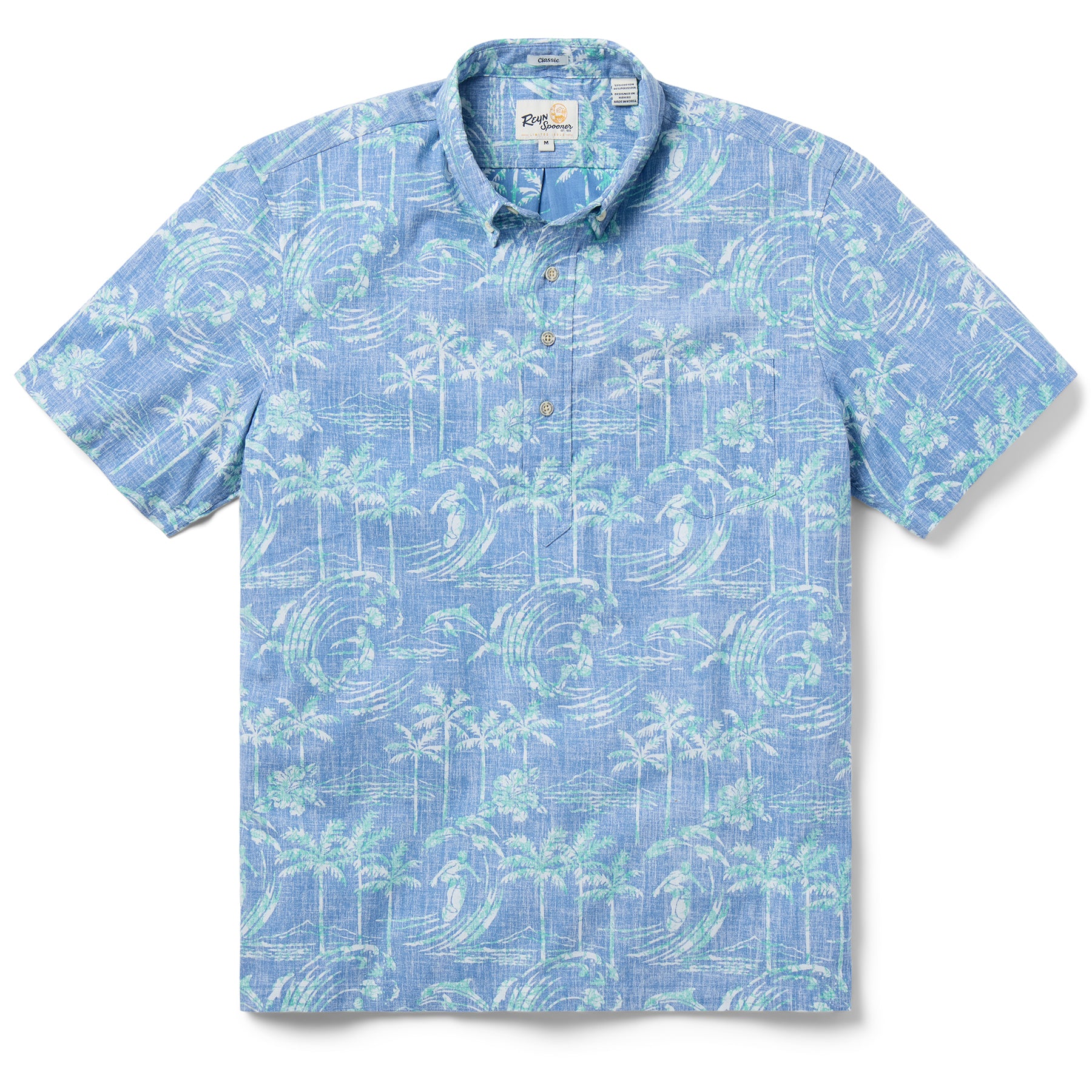 Reyn Spooner OCEAN MOTION PULLOVER in RIVIERA