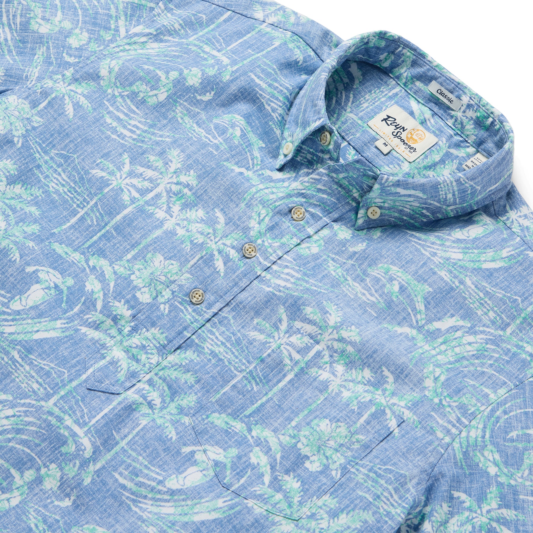 Reyn Spooner OCEAN MOTION PULLOVER in RIVIERA