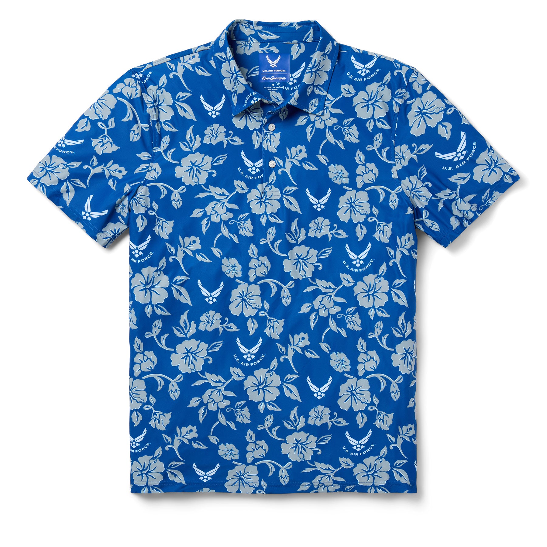 Reyn Spooner U.S. AIR FORCE PERFORMANCE POLO in BLUE
