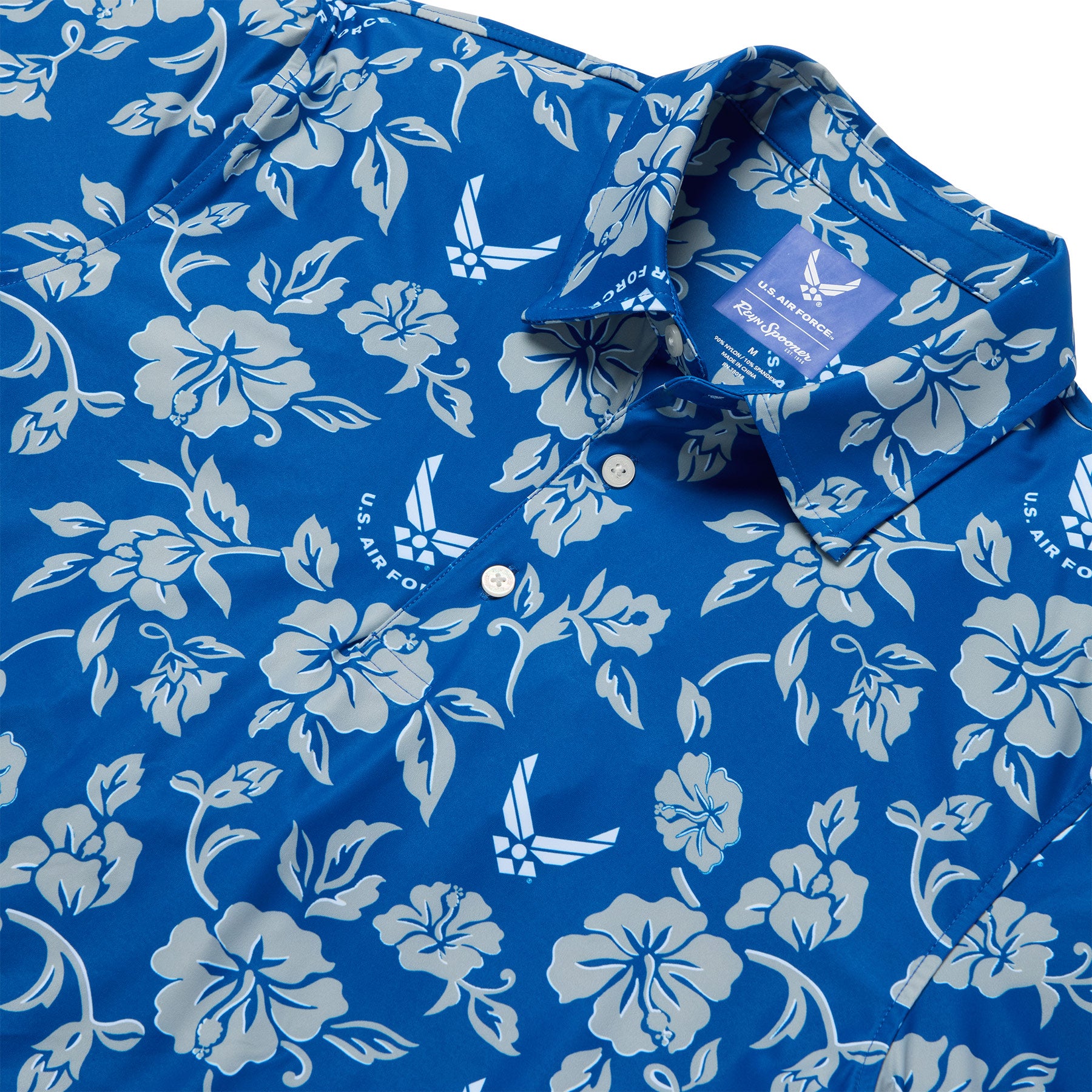 Reyn Spooner U.S. AIR FORCE PERFORMANCE POLO in BLUE