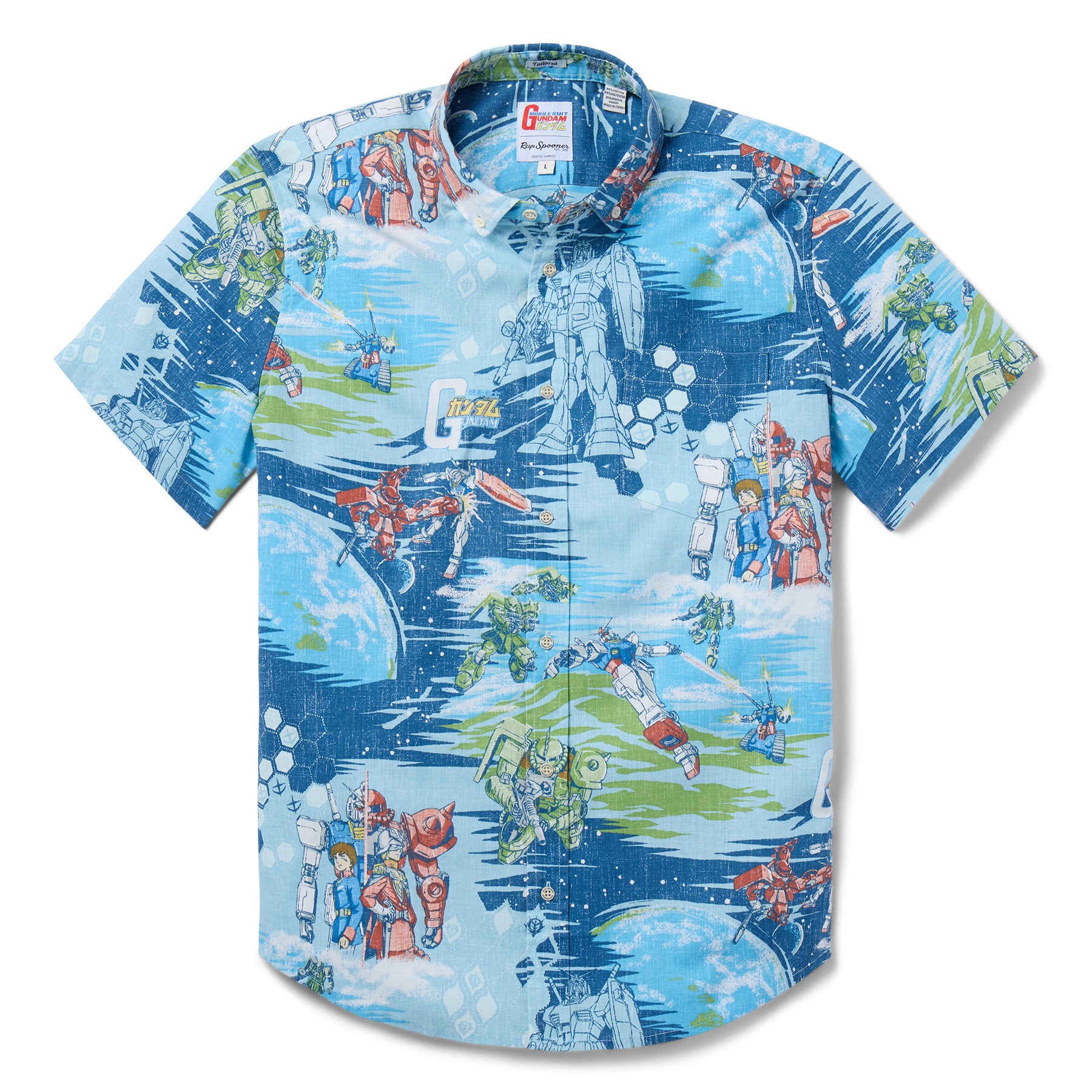 Reyn Spooner GUNDAM TAILORED in SKY