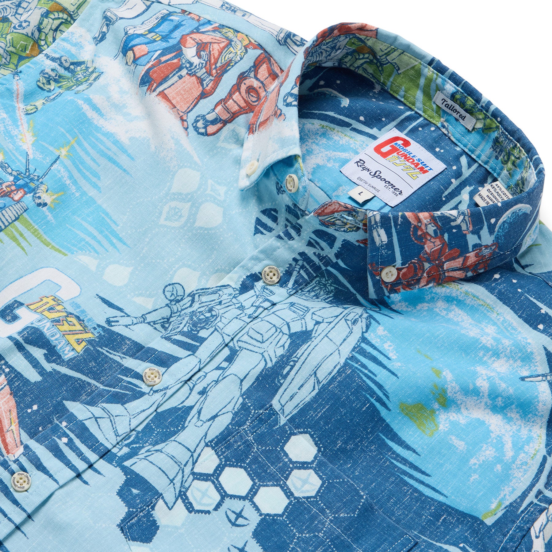 Reyn Spooner GUNDAM TAILORED in SKY
