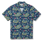 Reyn Spooner SURF CLUB CAMP SHIRT in NAVY