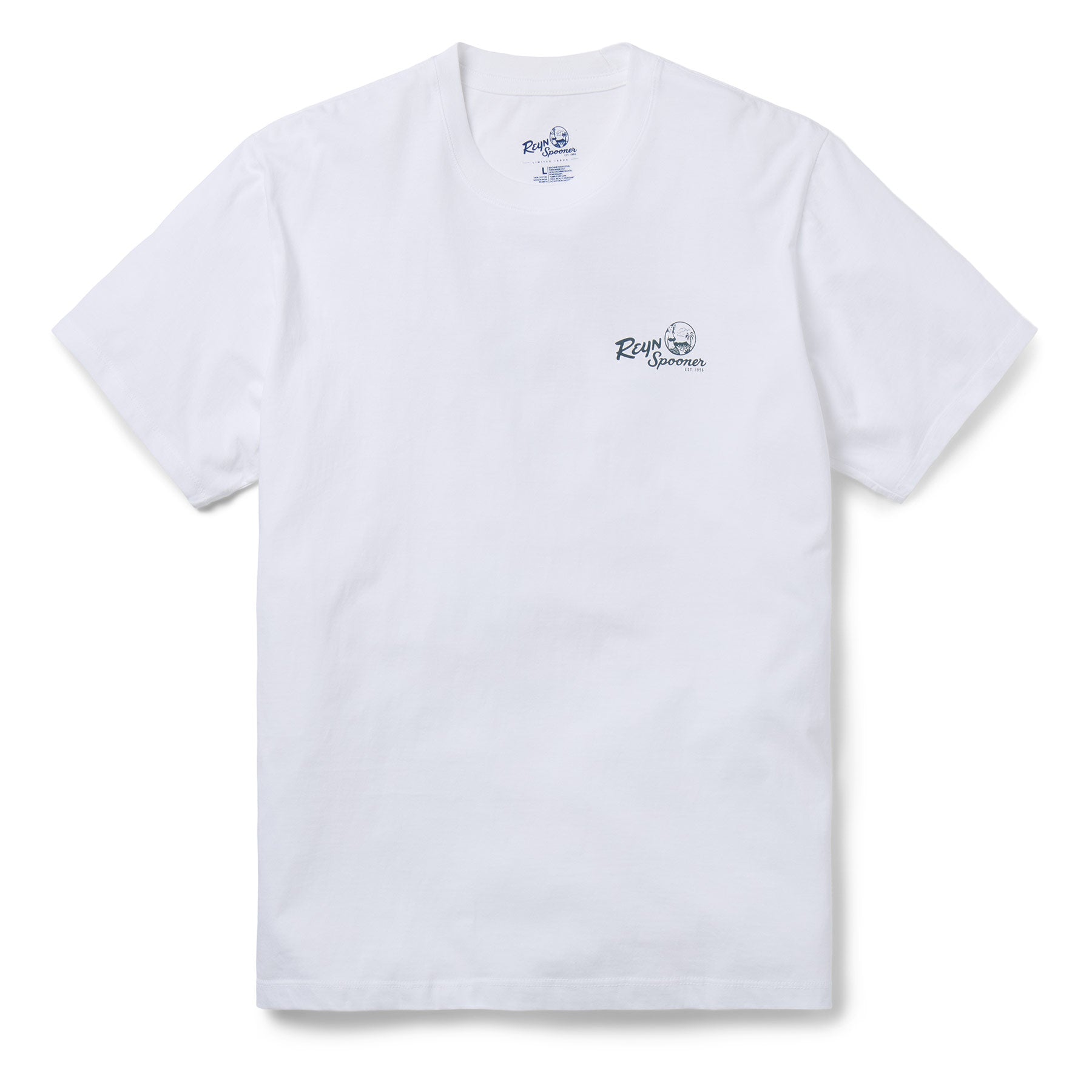 Reyn Spooner SUMMER COMMEMORATIVE 2025 GRAPHIC TEE in WHITE