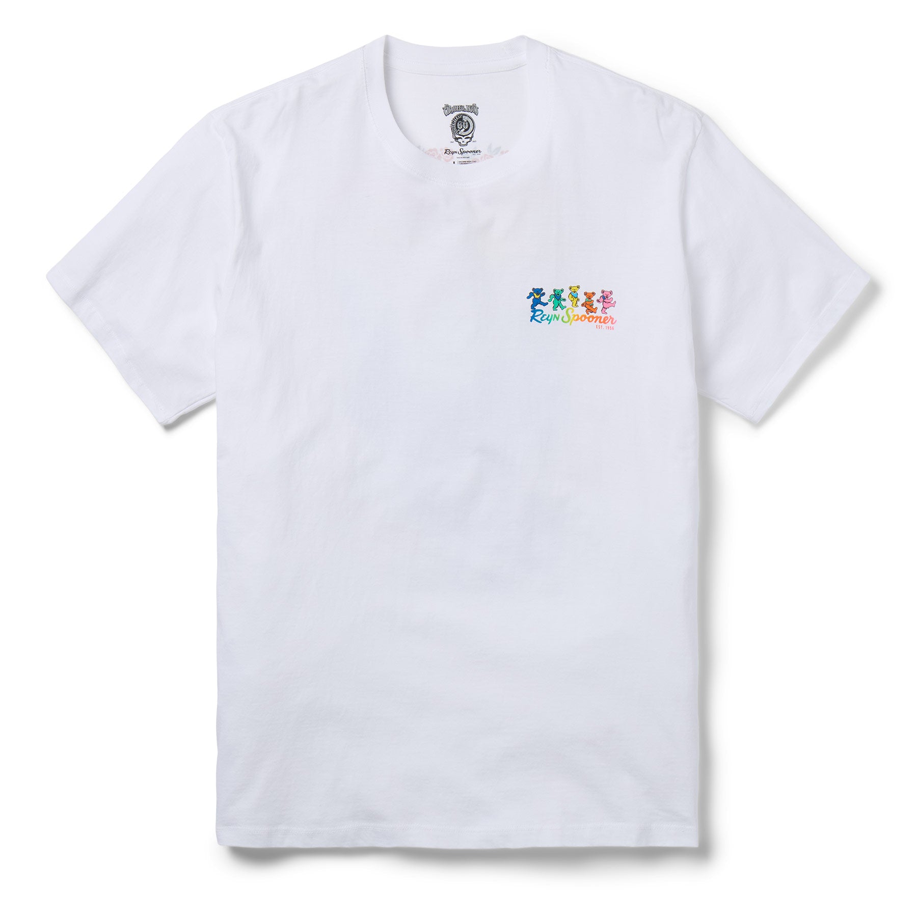 Reyn Spooner GRATEFUL DEAD GRAPHIC TEE in WHITE