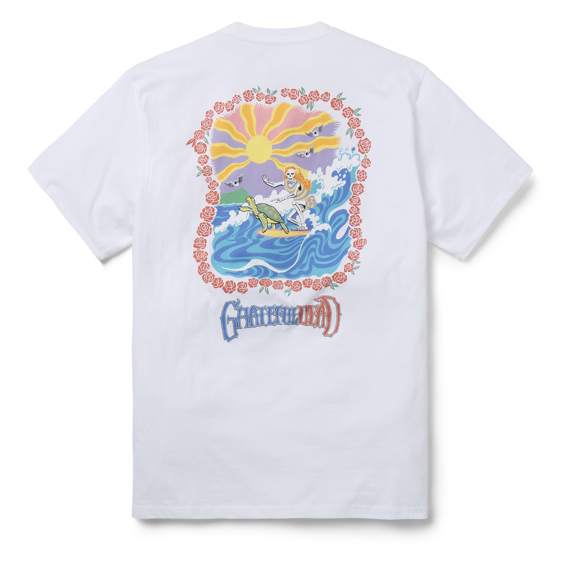 Reyn Spooner GRATEFUL DEAD GRAPHIC TEE in WHITE