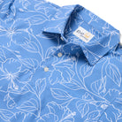 Reyn Spooner BIG BLOOMS PERFORMANCE POLO in RIVIERA