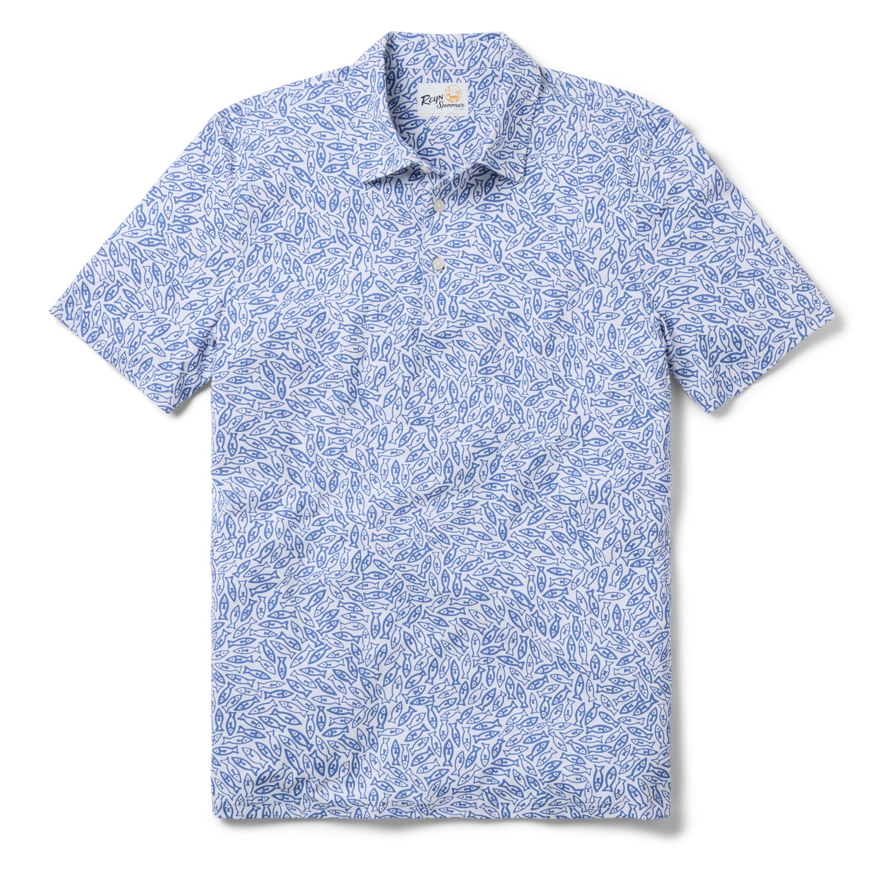 Reyn Spooner SCHOOL DAY PERFORMANCE POLO in WHITE