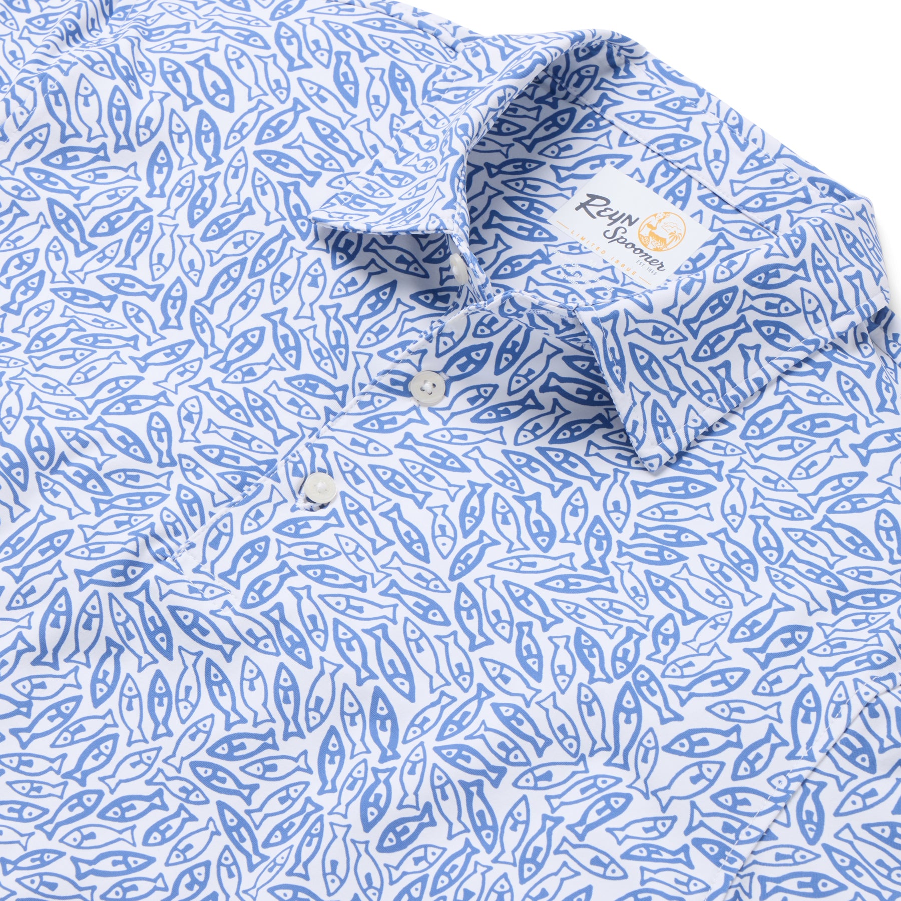 Reyn Spooner SCHOOL DAY PERFORMANCE POLO in WHITE