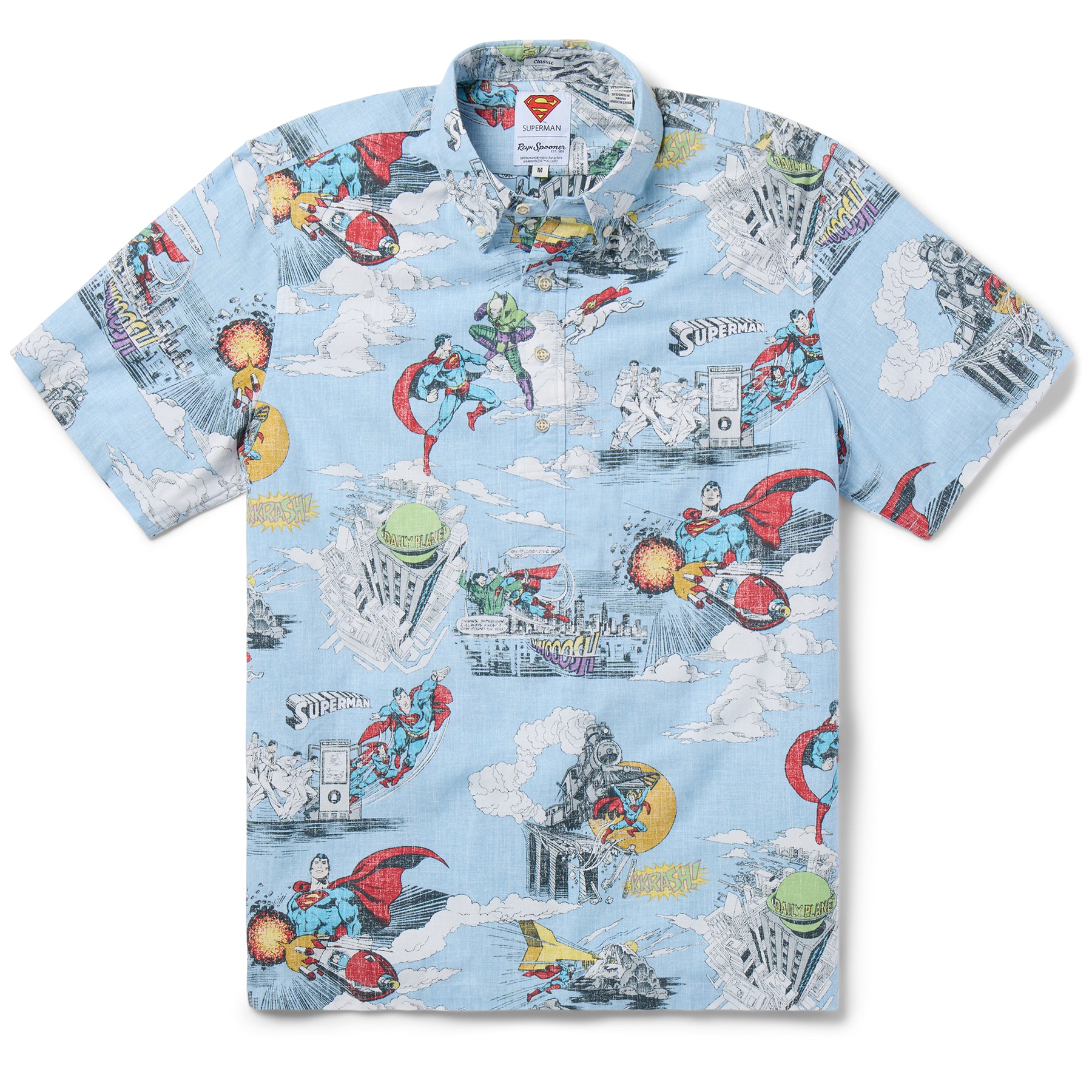 Reyn Spooner SUPERMAN PULLOVER in BLUE