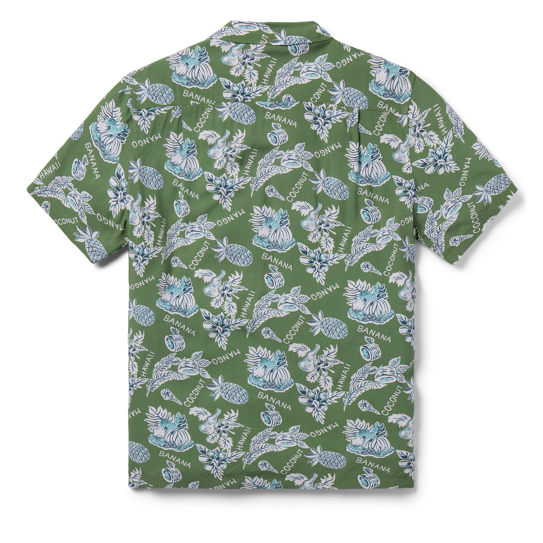 Reyn Spooner FRUITS OF THE ISLAND CAMP SHIRT in GREEN