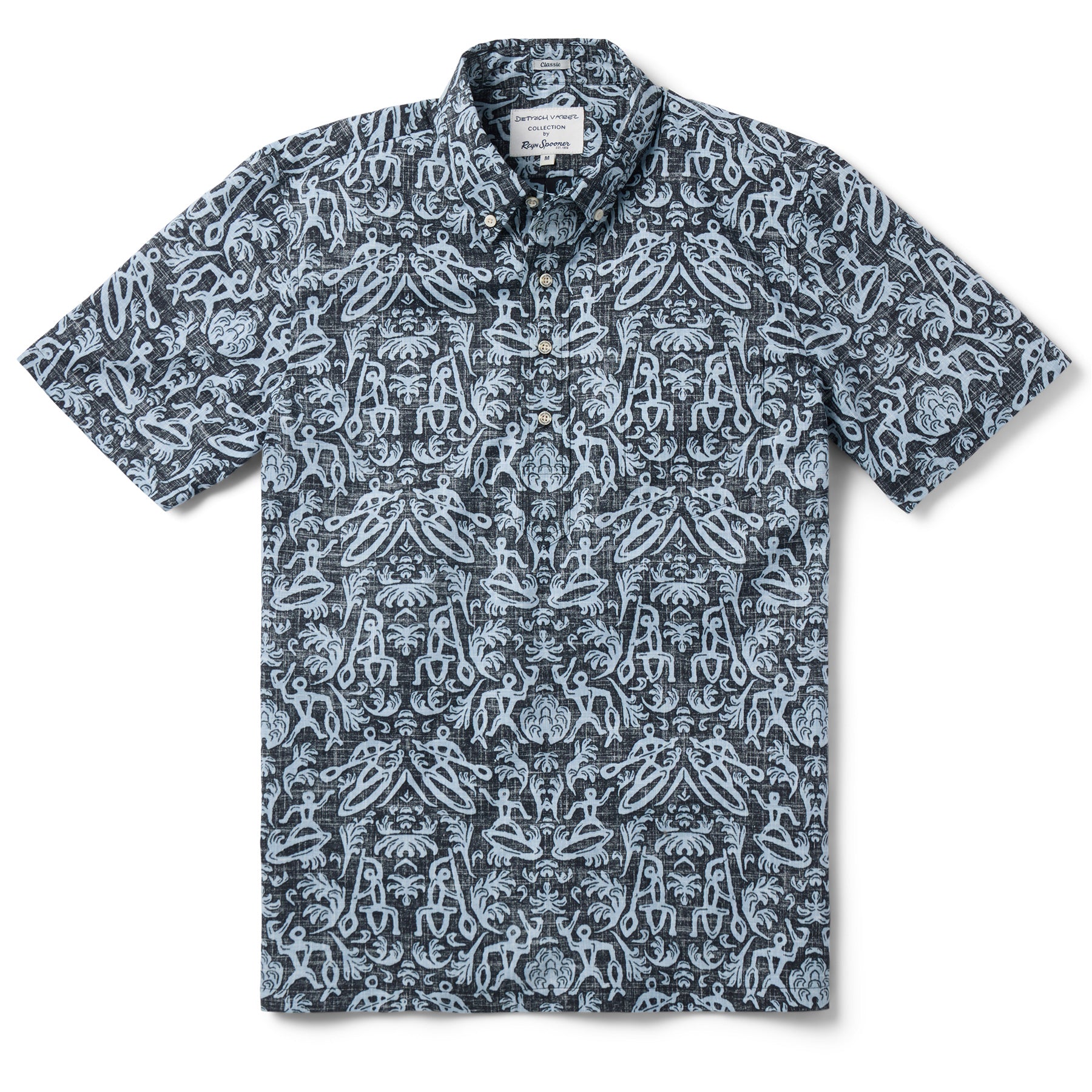 Reyn Spooner KI'I PULLOVER in BLACK