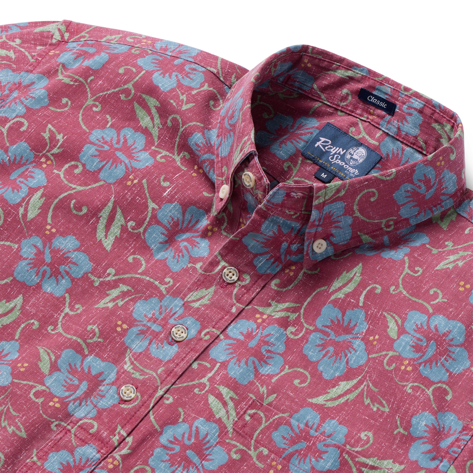 Reyn Spooner MAKAPU'U PULLOVER in MAROON