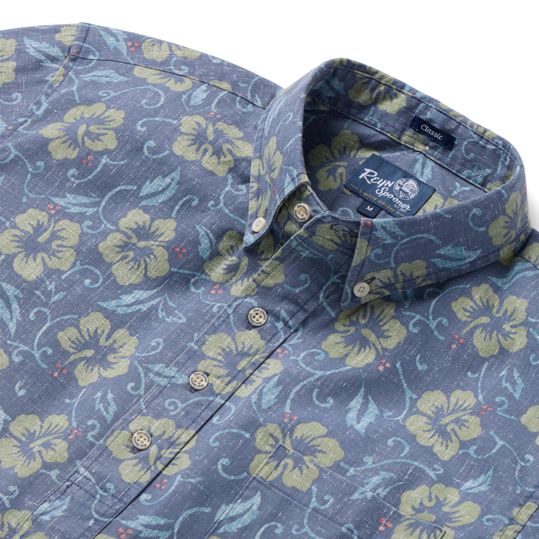 Reyn Spooner MAKAPU'U PULLOVER in TWILIGHT BLUE