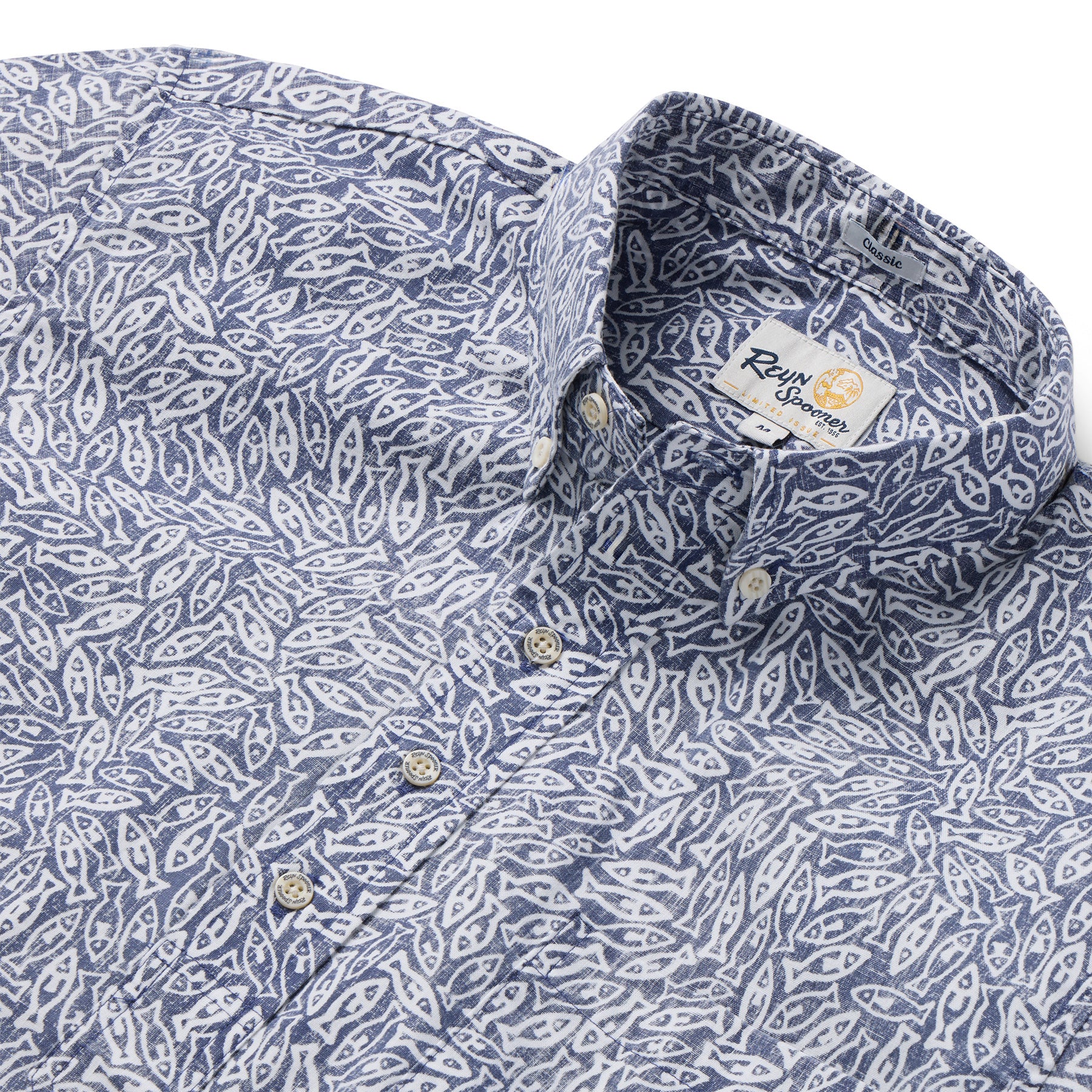 Reyn Spooner SCHOOL DAY PULLOVER in DARK LAVENDER