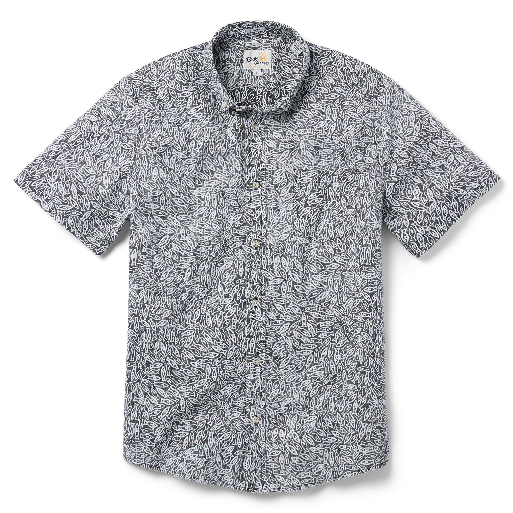 Reyn Spooner SCHOOL DAY TAILORED in BLACK