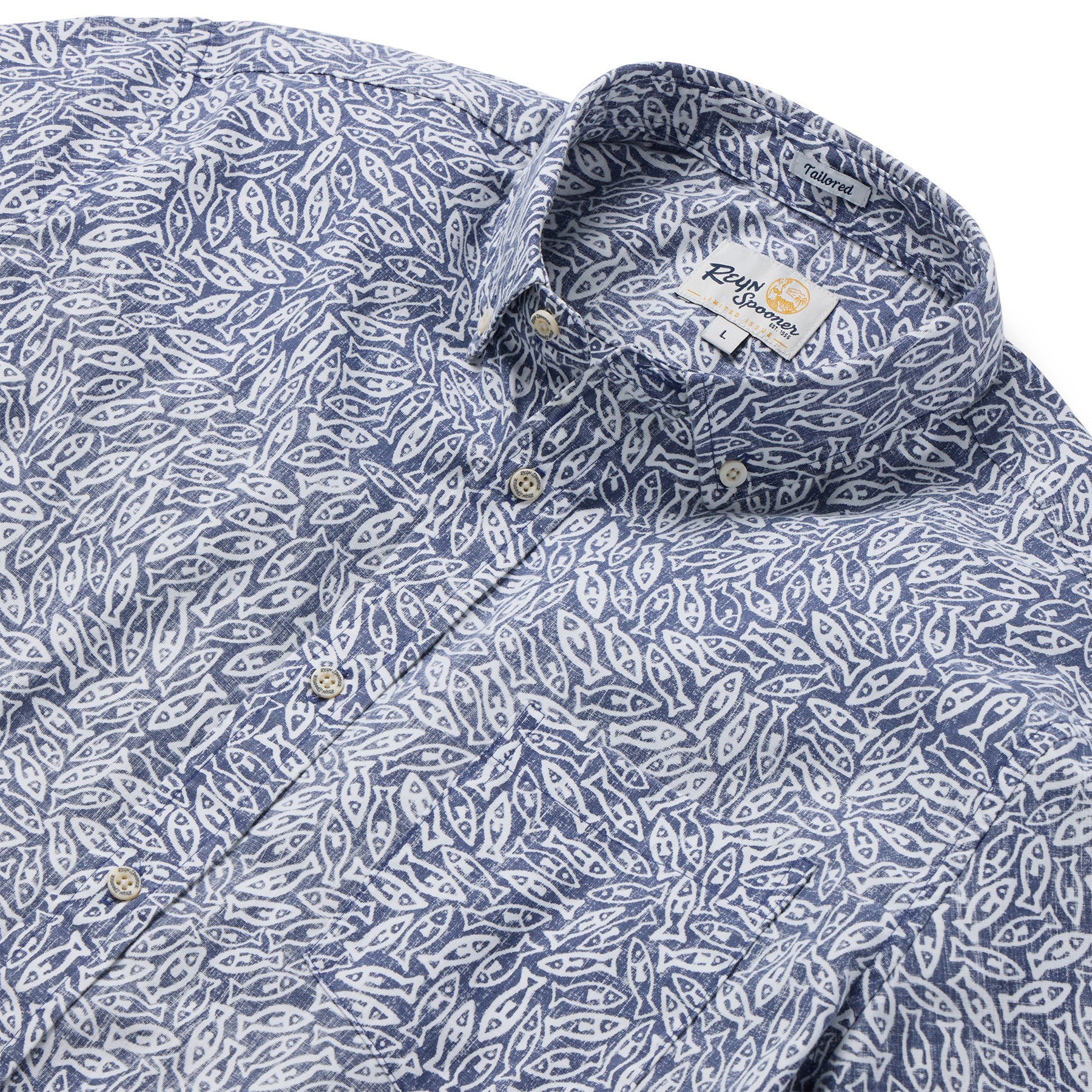 Reyn Spooner SCHOOL DAY TAILORED in DARK LAVENDER