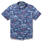 Reyn Spooner NFL® NEW ENGLAND PATRIOTS GAME DAY PERFORMANCE BUTTON FRONT in NAVY