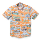 Reyn Spooner UNIVERSITY OF TENNESSEE SCENIC PERFORMANCE BUTTON FRONT in ORANGE