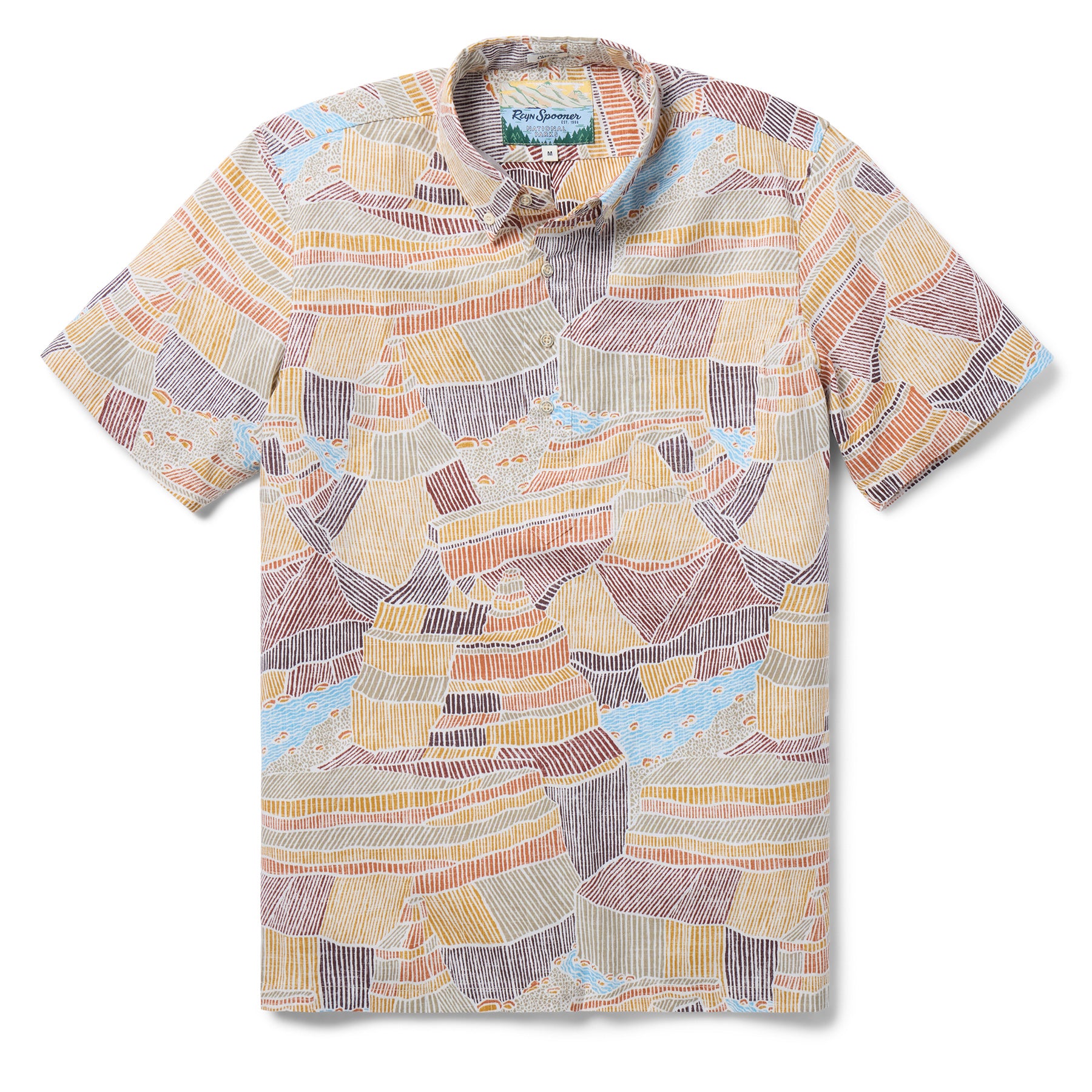 Reyn Spooner GRAND CANYON NATIONAL PARK PULLOVER in CANYON SUNSET