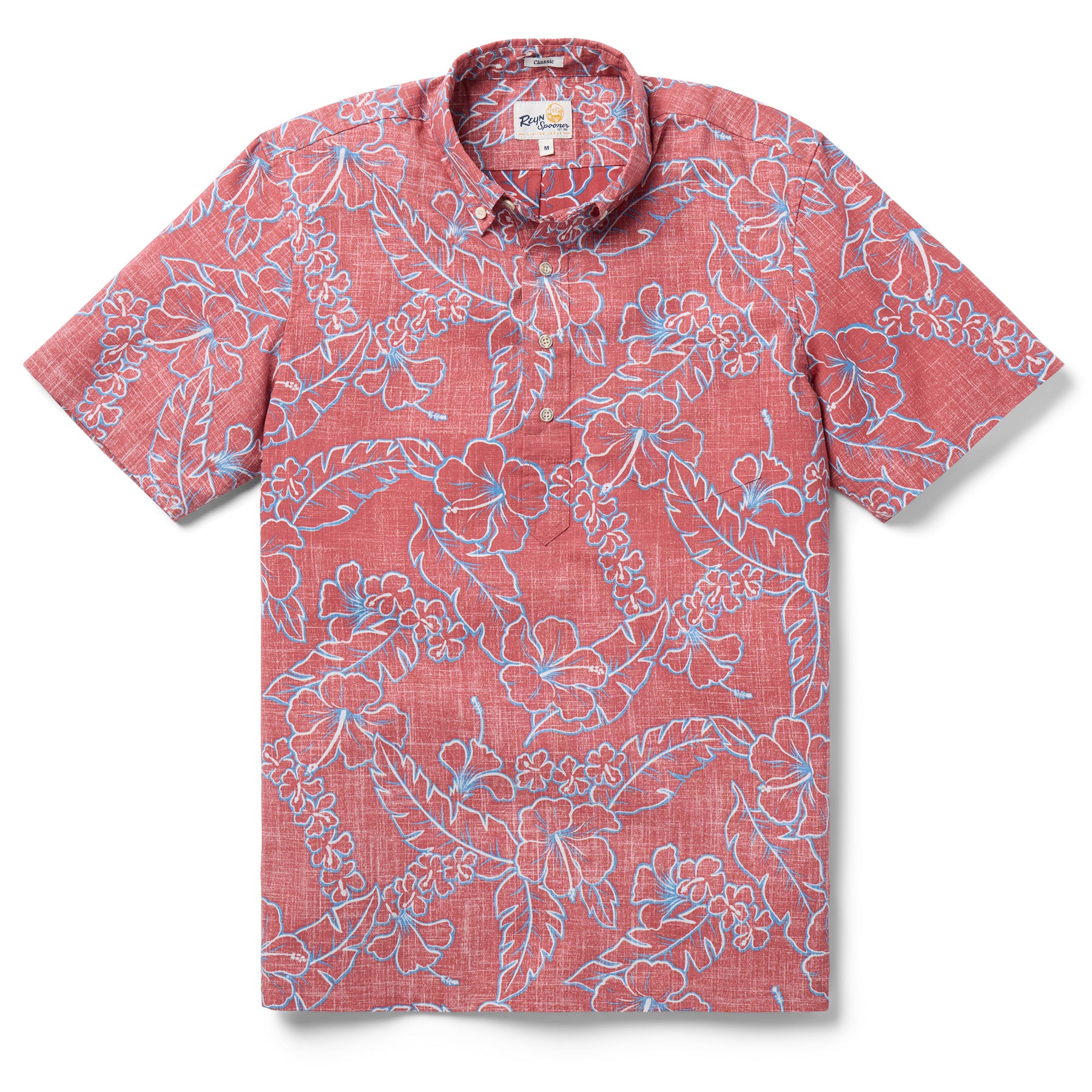 Reyn Spooner LEI LOW PULLOVER in CEDAR