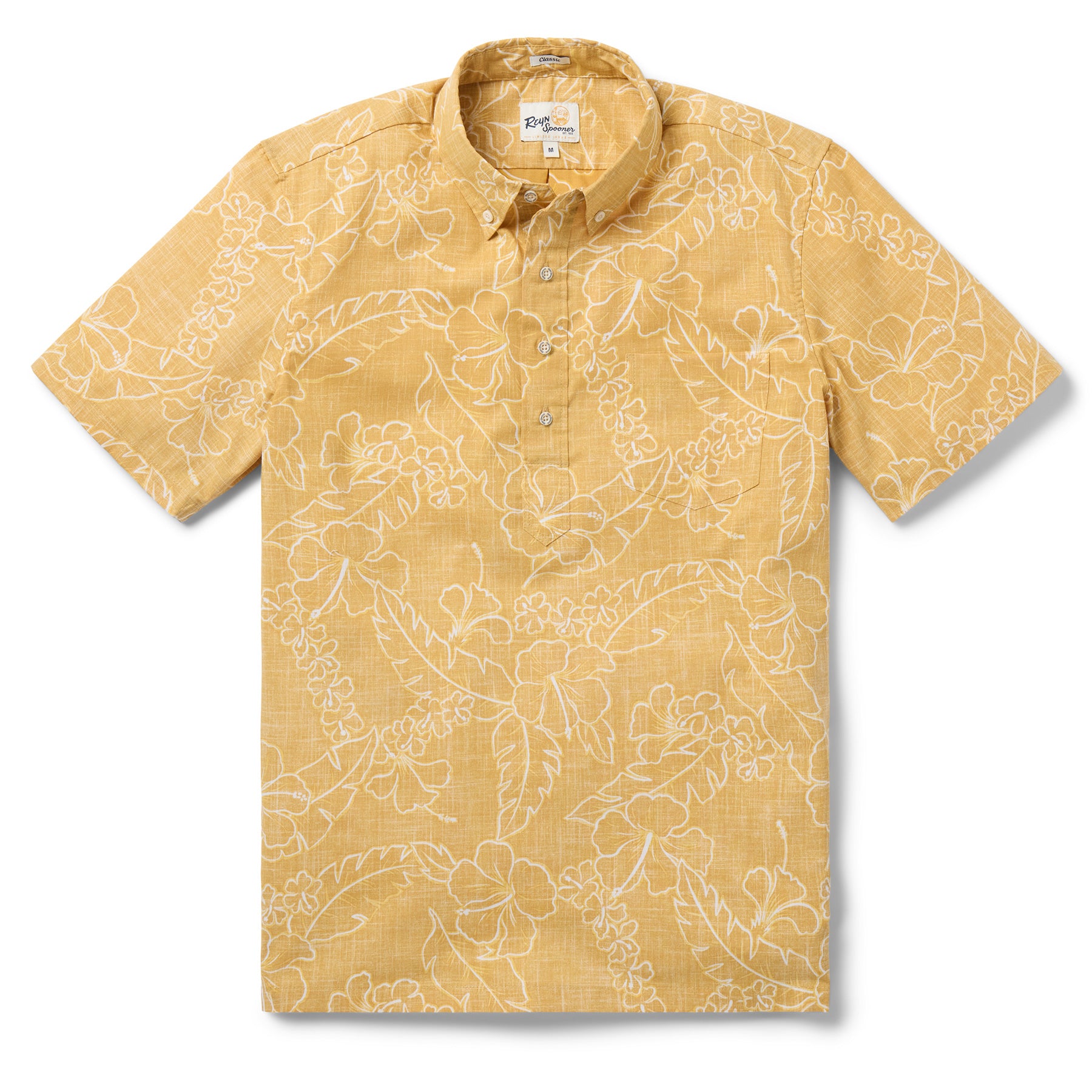 Reyn Spooner LEI LOW PULLOVER in GOLD