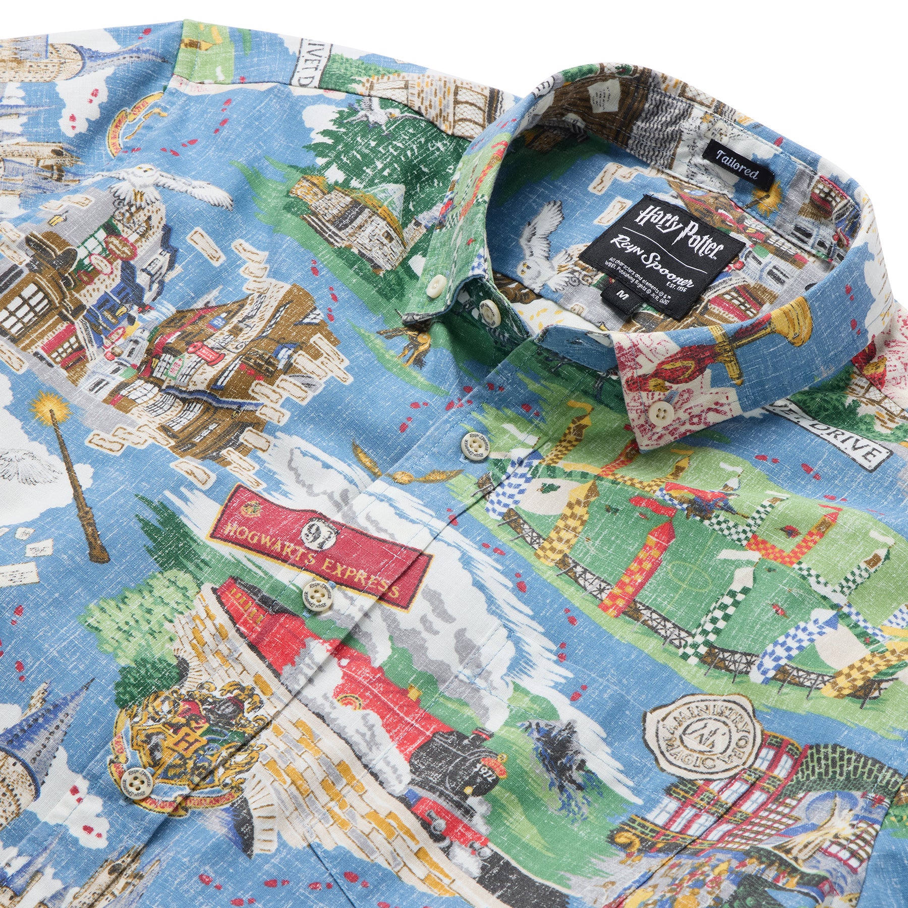 Reyn Spooner HARRY POTTER: HOGWARTS MAGICAL JOURNEY TAILORED in CAPTAIN'S BLUE