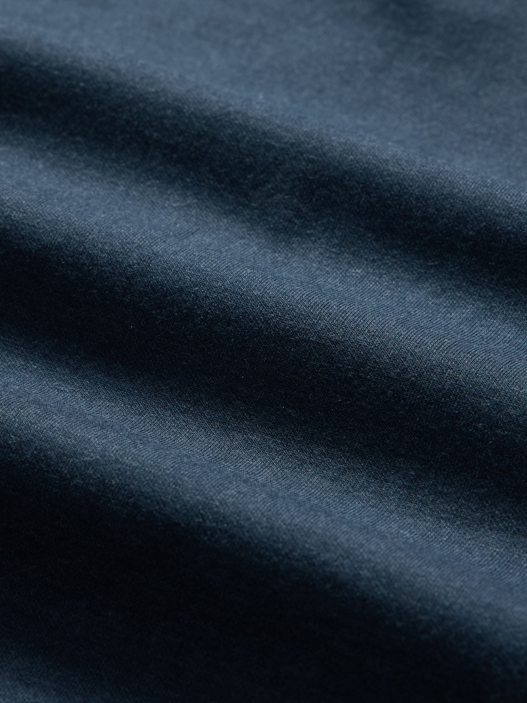 Reyn Spooner HEATHERED JERSEY QUARTER ZIP in NAVY