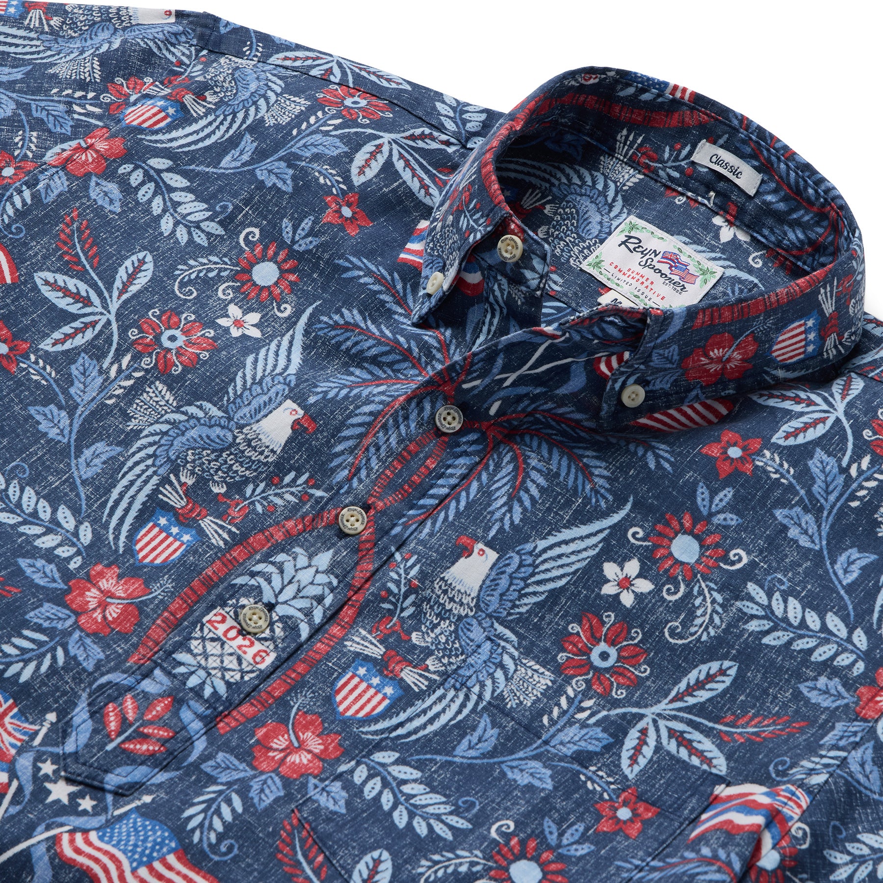 Reyn Spooner SUMMER COMMEMORATIVE 2026 PULLOVER in NAVY