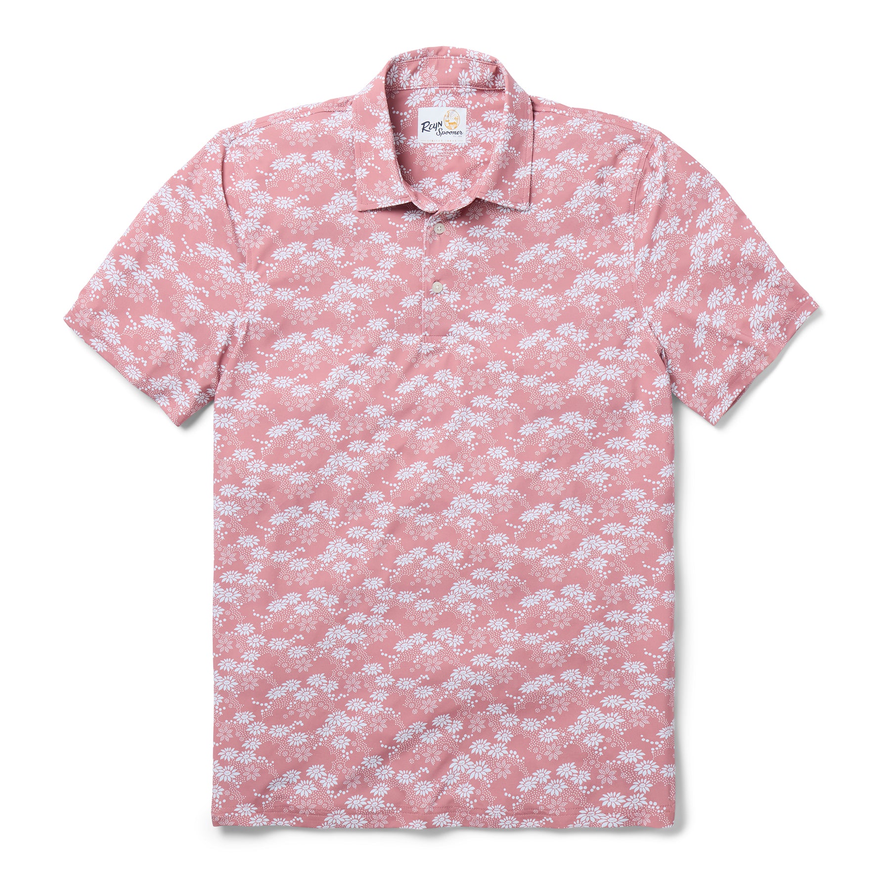 Reyn Spooner KYOTO SPRING PERFORMANCE POLO in ROSE