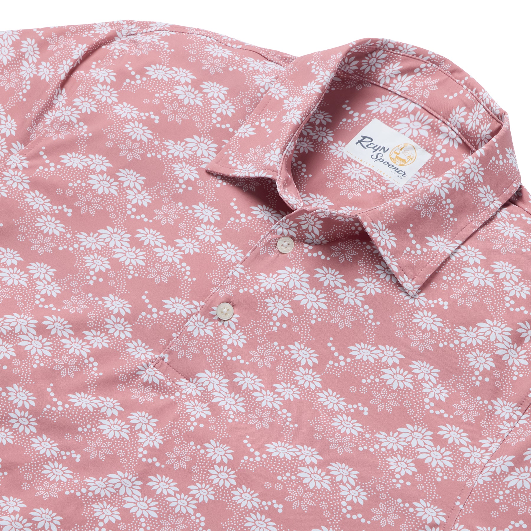 Reyn Spooner KYOTO SPRING PERFORMANCE POLO in ROSE