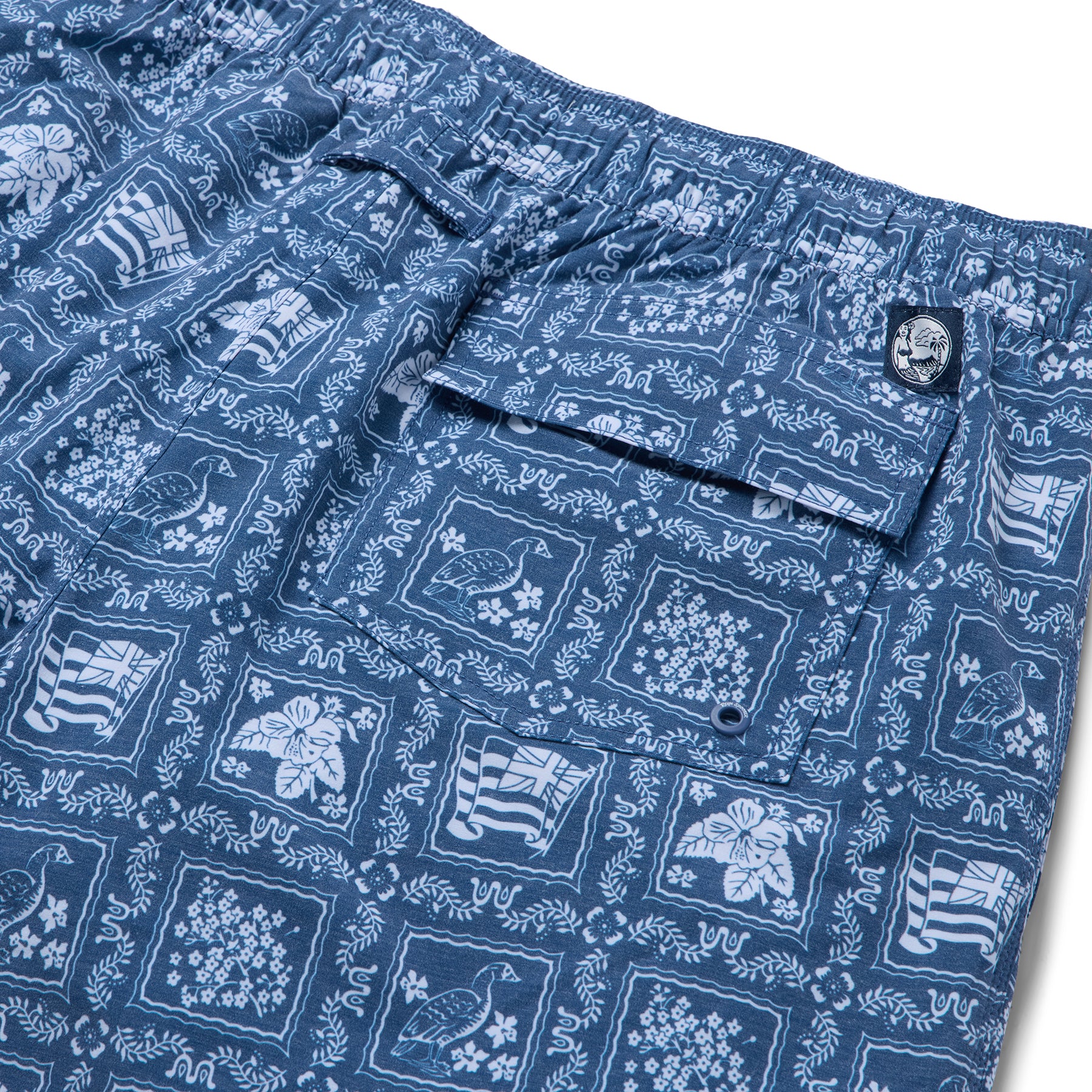 Reyn Spooner LAHAINA SAILOR ECO SWIM SHORTS in NAVY