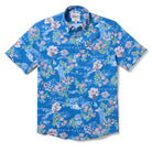 Reyn Spooner MLB® LOS ANGELES DODGERS SAKURA SPRING PERFORMANCE BUTTON FRONT in BLUE