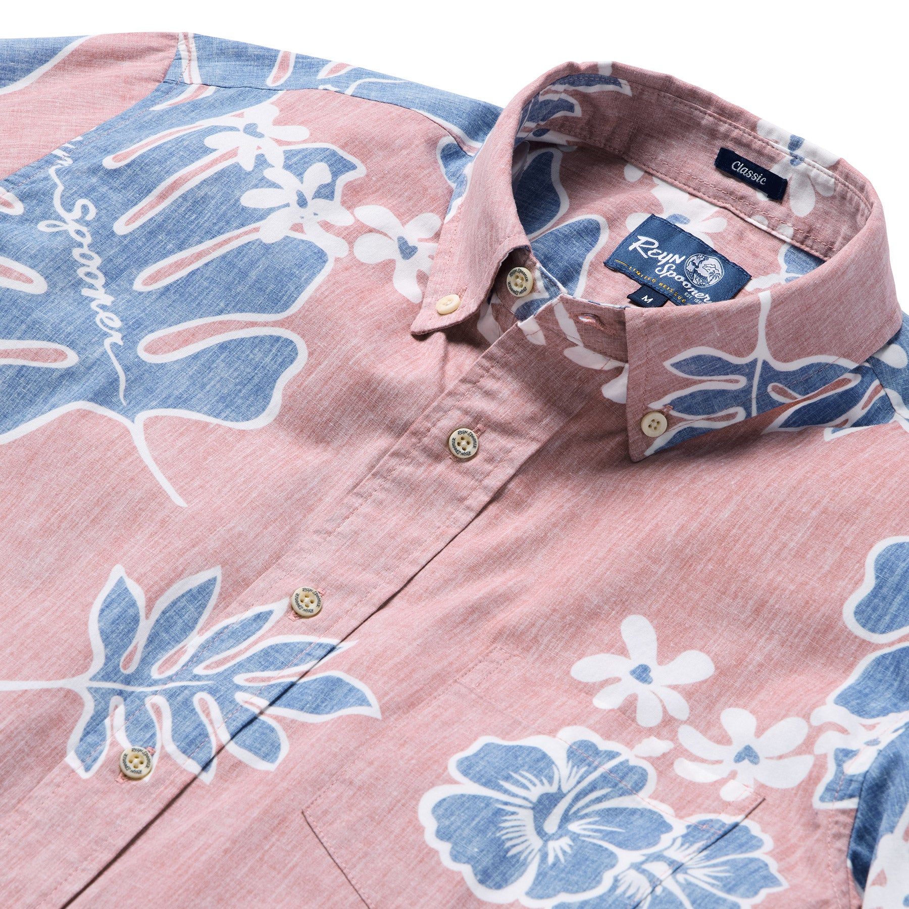 Reyn Spooner OLD SCHOOL REYN'S BUTTON FRONT in VINTAGE RED